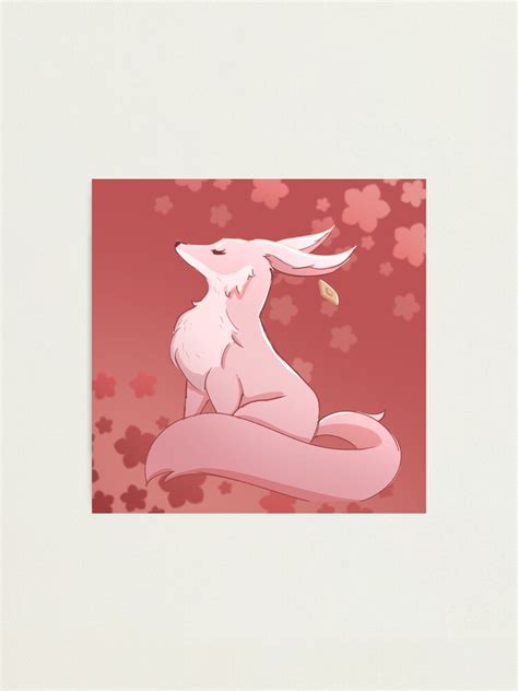 "Yae Miko Fox Form Kitsune - Genshin Impact Cute" Photographic Print ...
