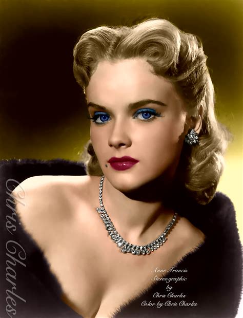 Anne Francis | Classic hollywood glamour, Hollywood stars, Classic