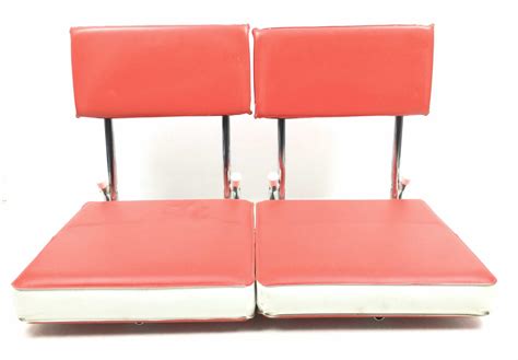 Lot - (2) Portable Stadium Seats