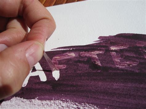 Masking fluid is awesome - Crafted