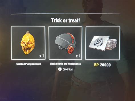 Halloween bonus items : r/PUBGXboxOne