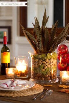 Glass Hurricane Centerpiece Ideas