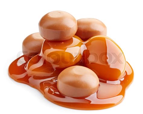 caramel toffee candies | Stock image | Colourbox