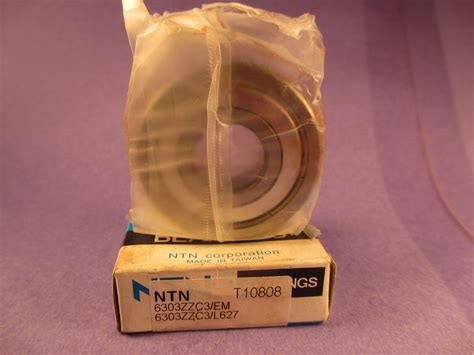 NTN 6303 ZZ C3, Single Row Radial Bearing, 6303ZZ | eBay
