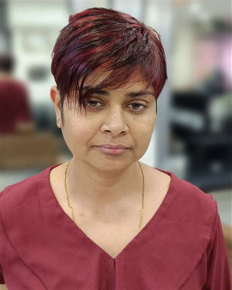 edgy funky pixie cut 7