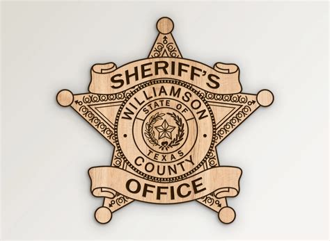 Williamson Texas Sheriff's Office Badge SVG Vector Files | Vector911