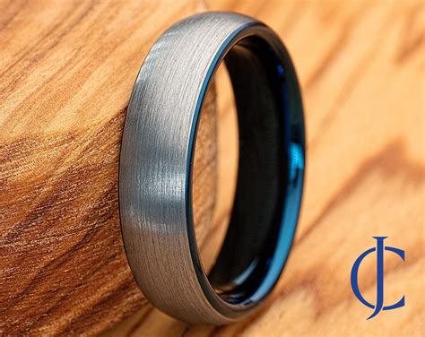 tungsten wedding band for him 2