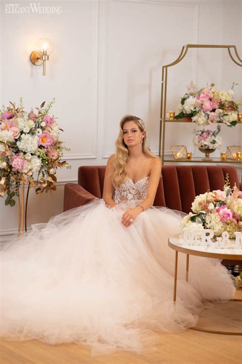 pretty pink wedding inspiration elegantweddingca