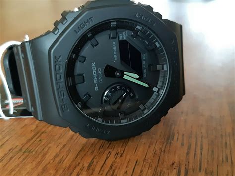 Casio G-Shock GA-2100-1A1ER (Module 5611) - "Triple Black" "Casioak ...