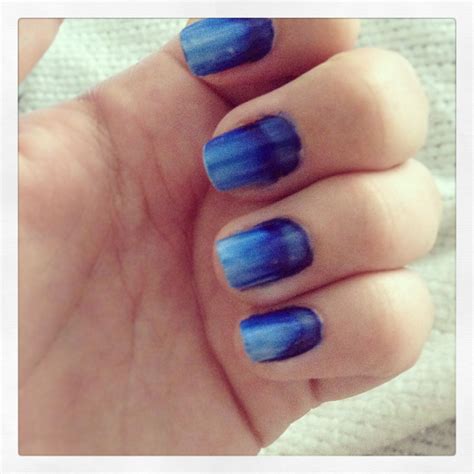 Outer space - in honor of Doctor Who!! Looked great with my TARDIS blue