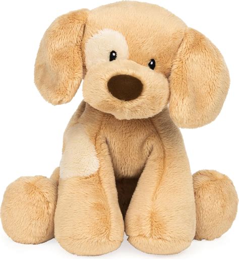 Gund Spunky Barking Dog, 8" Animated Plush Sensory Toy with Sounds, for Babies and Newborns