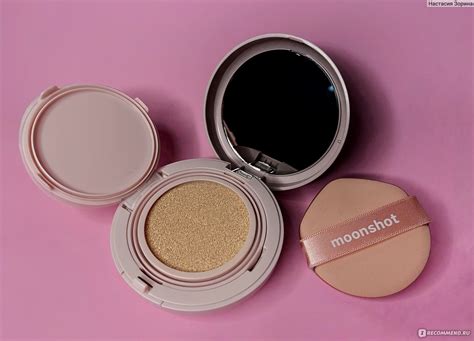 Тональный кушон для лица Moonshot Micro GlassyFit Cushion - «Оттенок ...