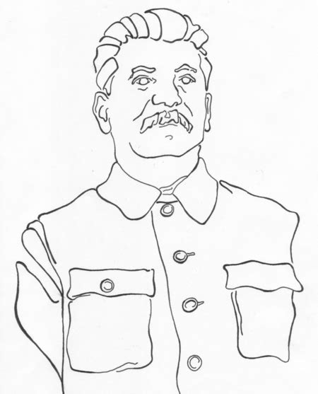 Joseph Stalin Drawing at GetDrawings | Free download