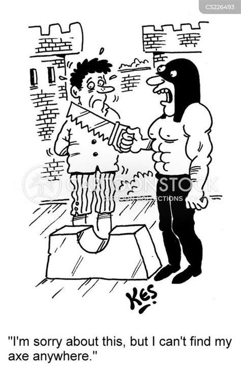 medieval beheading cartoons  comics funny pictures  cartoonstock
