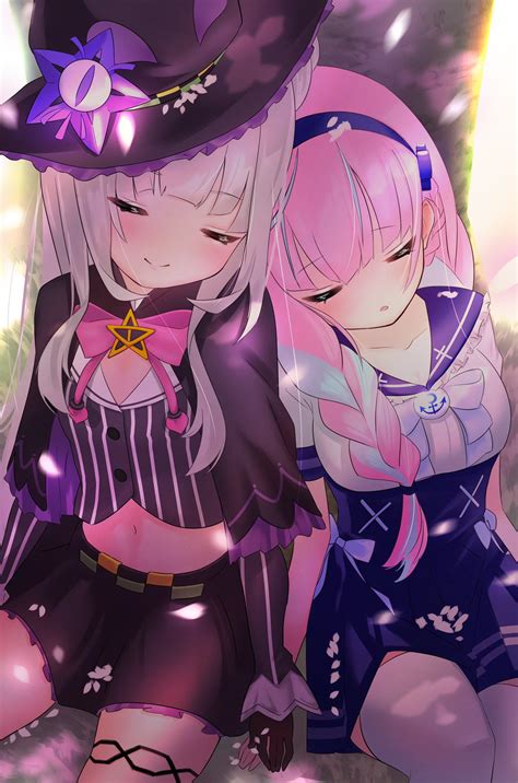 Aqua x Shion : HololiveYuri