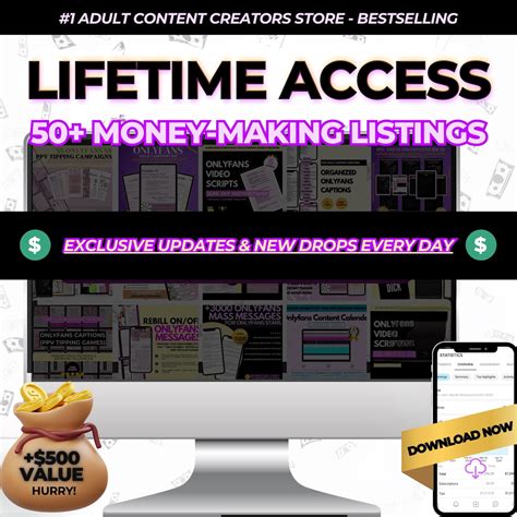 Lifetime Access Onlyfans Templates & Scripts | PPV Messages, Sexting