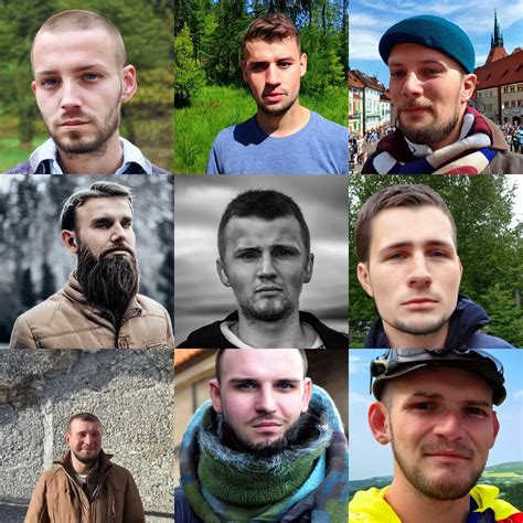 a slovak man with typical slovak features | Stable Diffusion