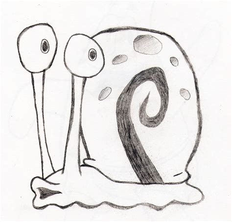 Gary the Snail going 'Meow' by Vigorousjammer on DeviantArt