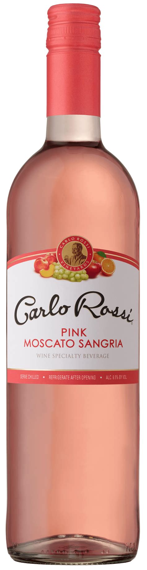 Carlo Rossi Pink Moscato Sangria 750ml - Yankee Spirits