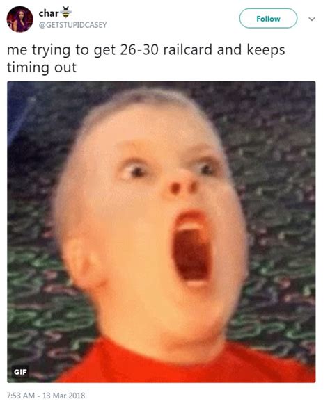 Website for new 26-30 railcard crashes within minutes | Daily Mail Online