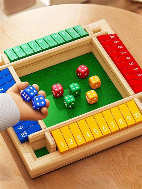 how to play shut the box game with 2 players