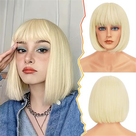 red bob cut wig 7