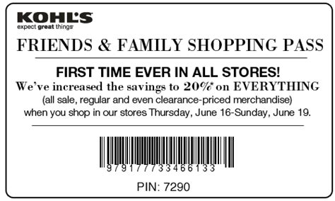 It's Hip to Clip Coupons: Kohl’s Printable Coupon for 20% off