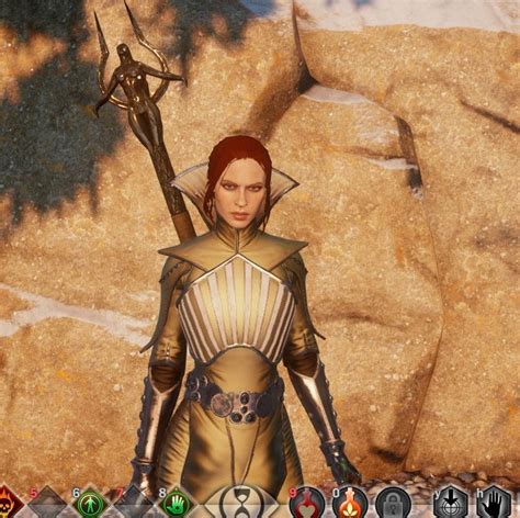 Скачать Dragon Age: Inquisition "Легкая броня в стиле Вивьен" - Геймплей