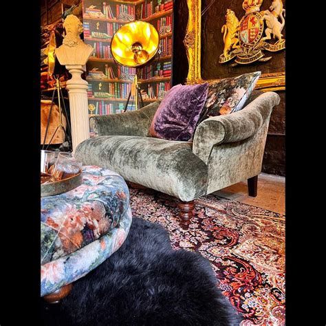 Jacaranda by Tetrad in Coco Velvet – Vintage Sofa