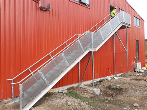 Industrial Metal Stairs
