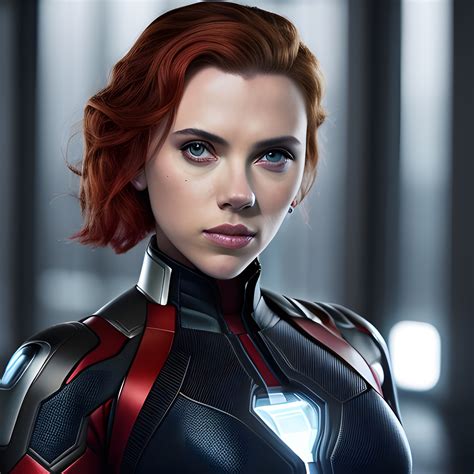 ArtStation - Natasha Romanoff Black widow in iron man suit