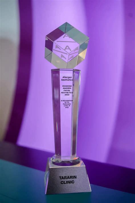 คุณหมอฝน และ คุณหมอแพร เข้ารับรางวัล Allergan Aesthetics Diamond Awards