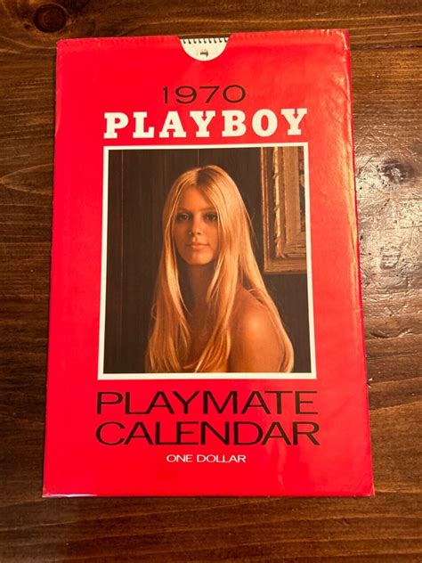 Vintage 1970 Playboy Playmate Calendar | #4700168137