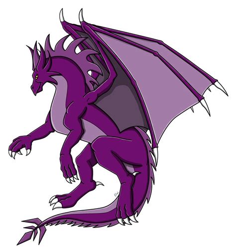 Amethyst Dragon Concept Art by kolupe on DeviantArt