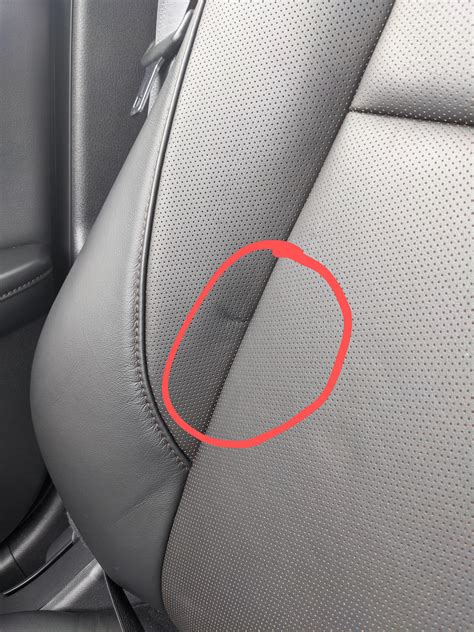 Normal for leather seats? : r/mazda3