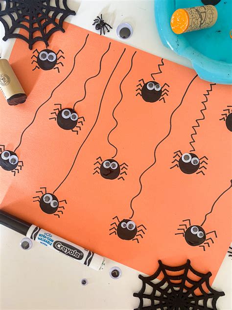 Halloween Spider Crafts For Kids Handprint Spider Craft: How To Make