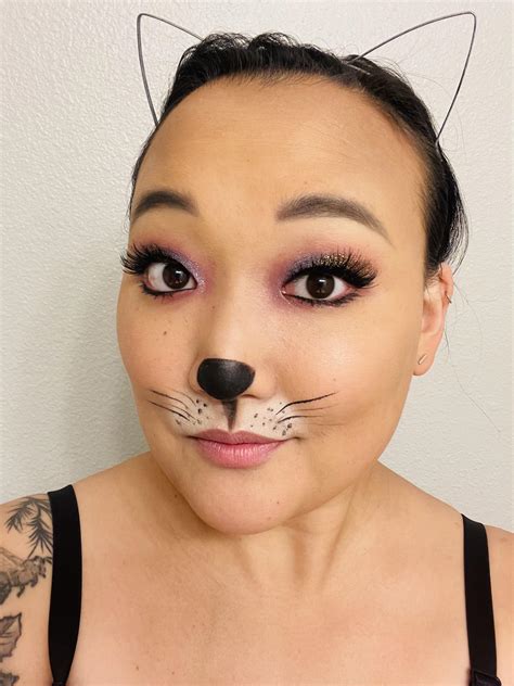How To Draw A Cat Nose For Halloween