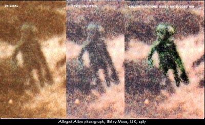 The 1987 Ilkley Moor Alien Photograph