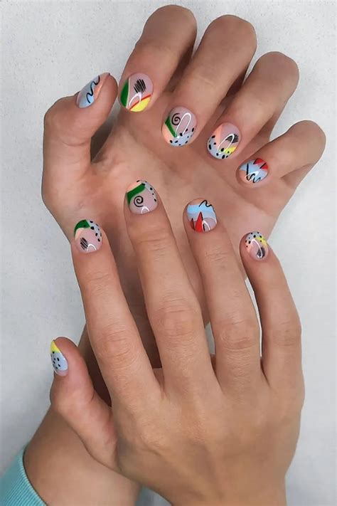 Stay Fashionable with 24 Short Nail Inspirations That Scream Style ...