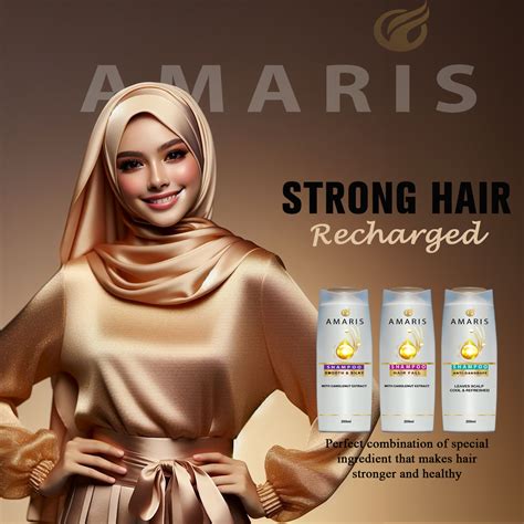 AMARIS SHAMPOO 200ML ( ANTI DANDRUFF, HAIR FALL SMOOTH & SILKY ) - Amaris
