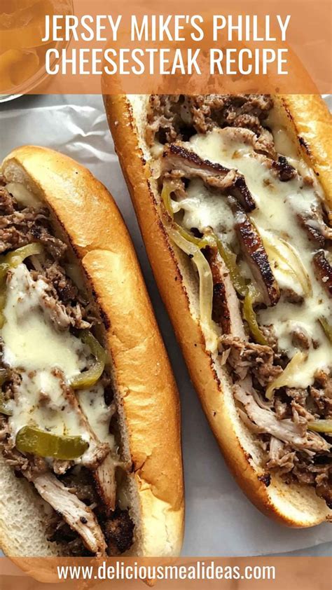 Jersey Mike's Philly Cheesesteak Recipe - Delicious Meal Ideas