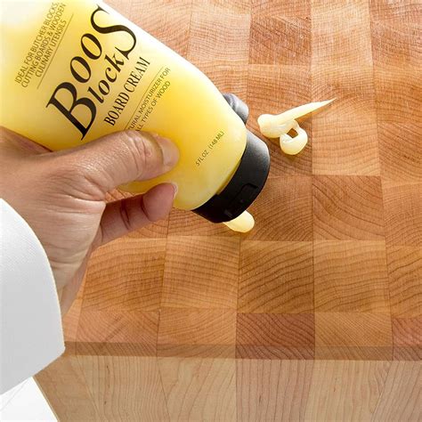 John Boos 5 Oz All Natural Beeswax Moisture Cream for Wood Kitchen