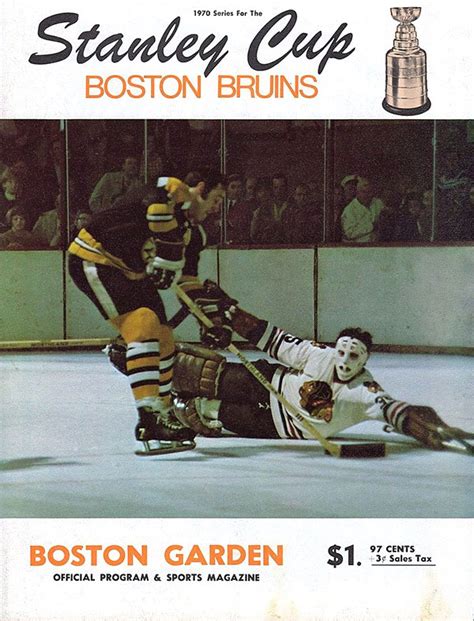 NHL Program: Boston Bruins (1969-70) | SportsPaper.info