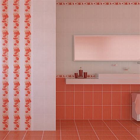 Laura оранжевая 20x30 Terracotta - Плитка Терракотта Лаура оранжевая ...