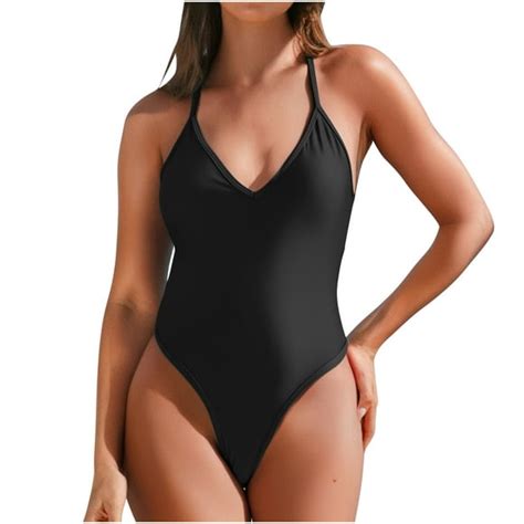 Open Crotch Swimsuit