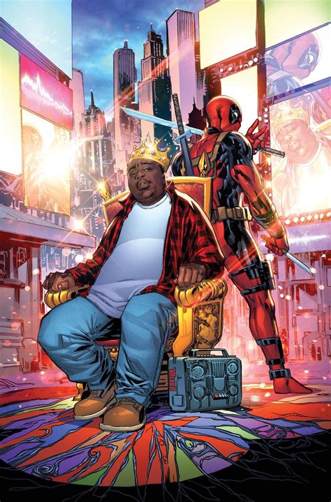 Rap Legend Biggie Joins the Marvel Universe in All-New Deadpool Cover