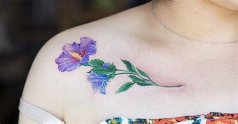 Rose of Sharon Tattoos | Tattoofilter