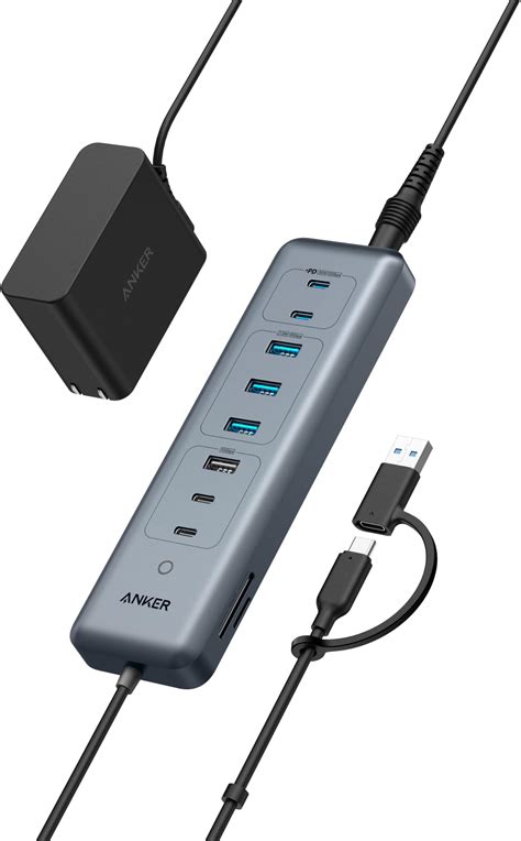 Amazon.com: Anker USB-C Hub,11-in-1 10Gbps Data Hub with 4 USB-A and 4