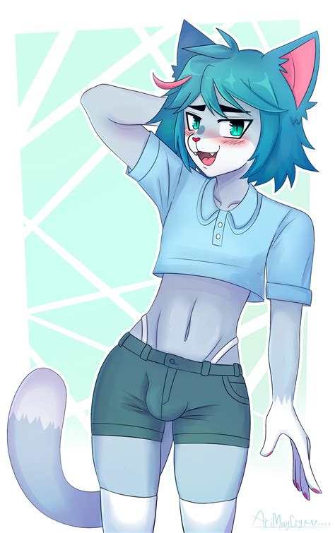 Sima the femboy cat by AriMayCry on Newgrounds