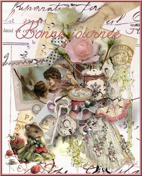 BONNE JOURNÉE (créations style Vintage)